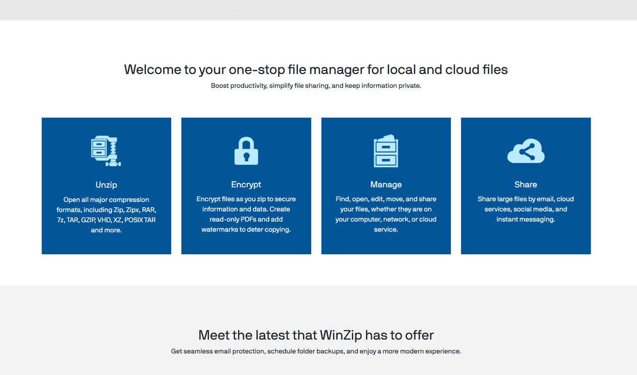 Unleashing the Power of WinZip Cover