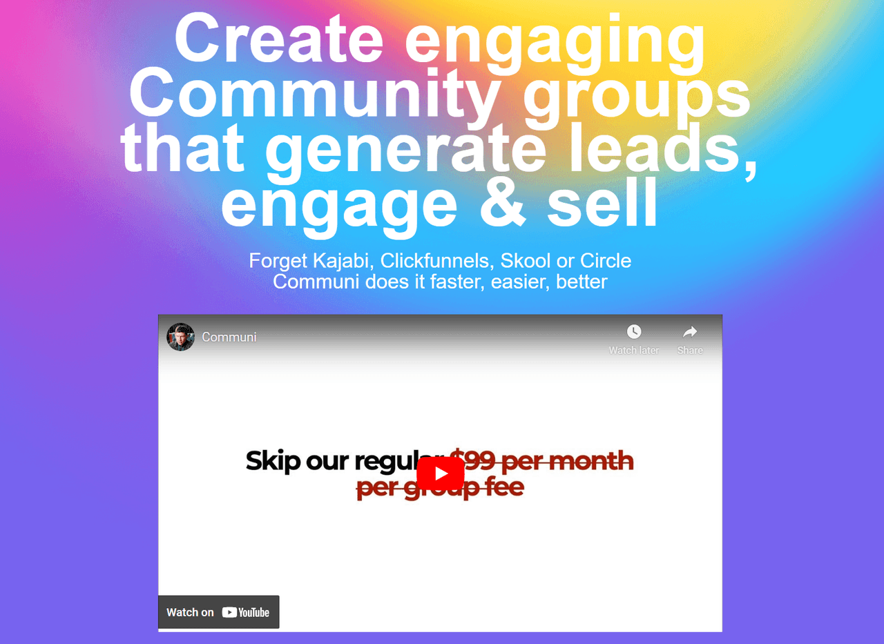 Communi: A Game-Changer in Community Platforms Cover