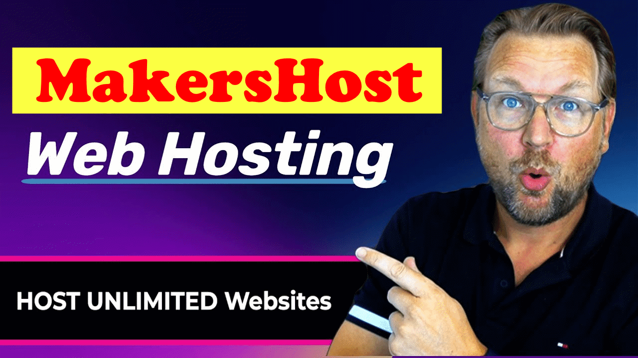 MakersHost: Unlimited Website Hosting and Domains at a One-Time Price Cover